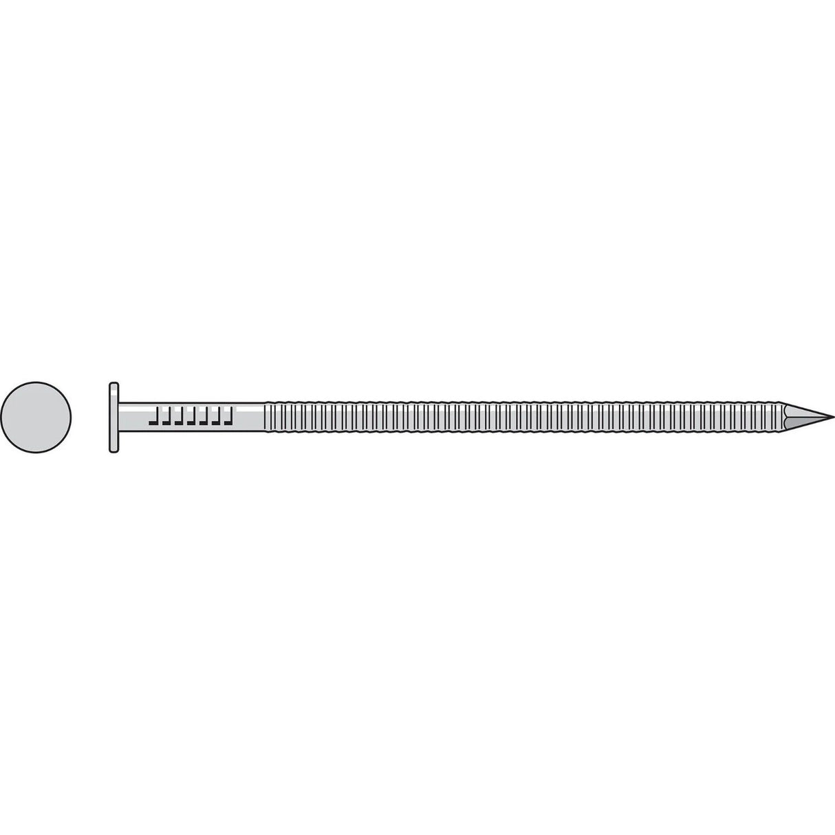 Simpson Strong-Tie T8ACNB (2-1/2" x .131") Common Nail, Annular Ring Shank, Type 316 (25 lb.)