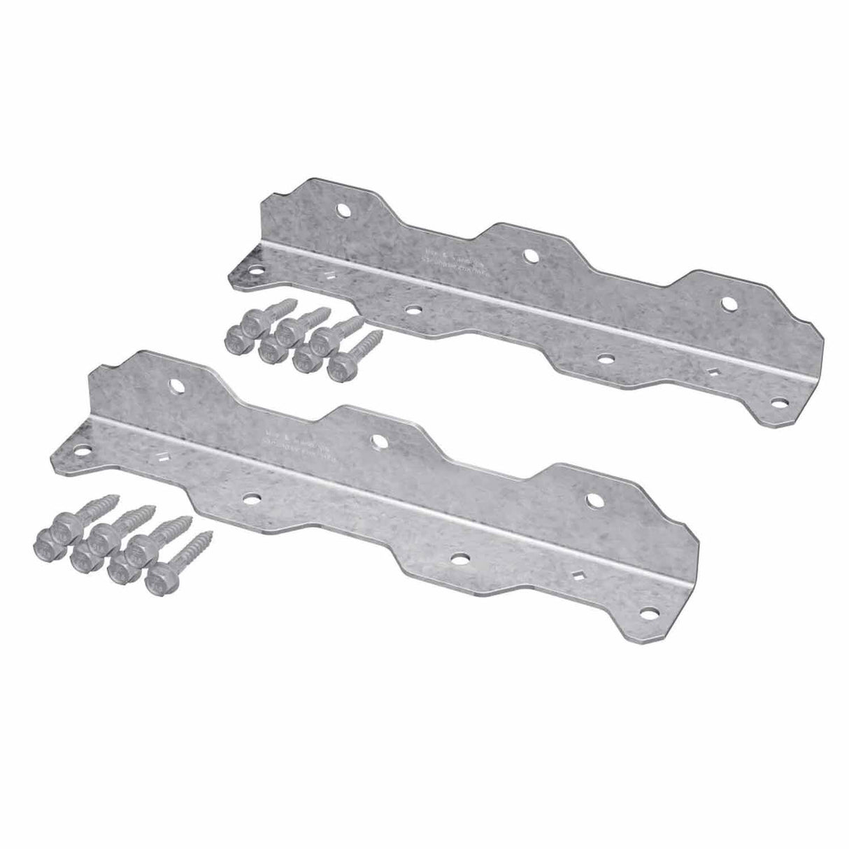 Simpson Strong-Tie TA10ZKT (10-1/4" 12-Gauge) ZMAX Galvanized Staircase Angle (2 Pack)