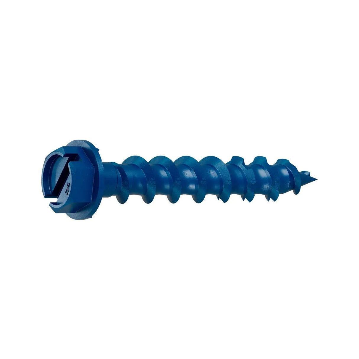 Simpson Strong-Tie TNT18114HC75 Titen Turbo (3/16" x 1-1/4") Hex-Head Concrete and Masonry Screw, Bluee (75 Pack)
