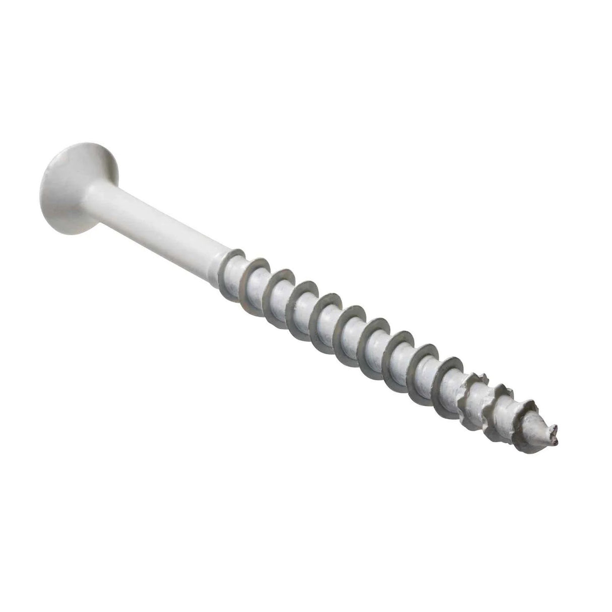 Simpson Strong-Tie TNTW18214TF Titen Turbo (3/16" x 2-1/4") T25 Flat-Head Concrete and Masonry Screw, White (100 Pack) - 2