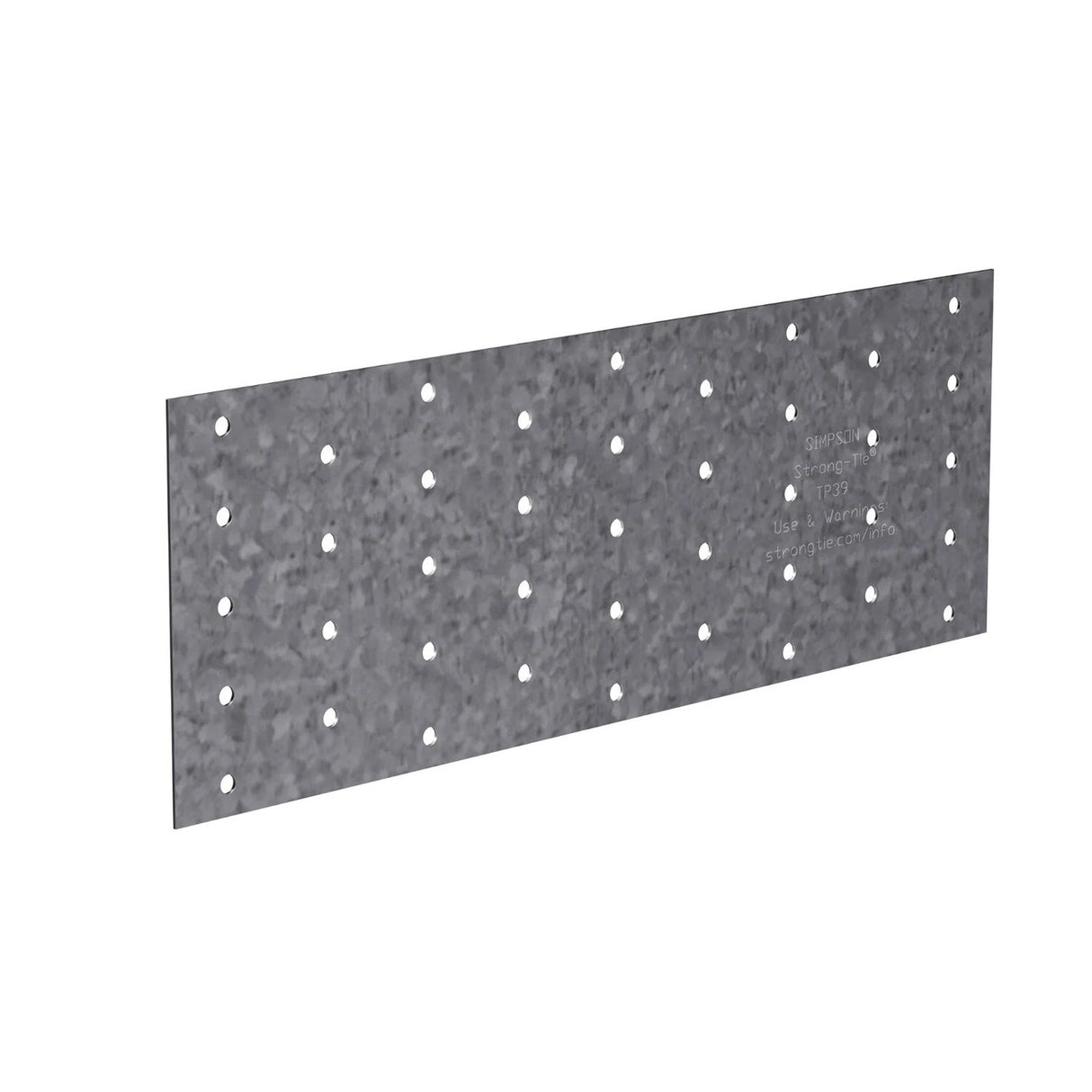 Simpson Strong-Tie TP39 (3-1/2" x 9") 20Ga TP Galvanized Tie Plate - G90