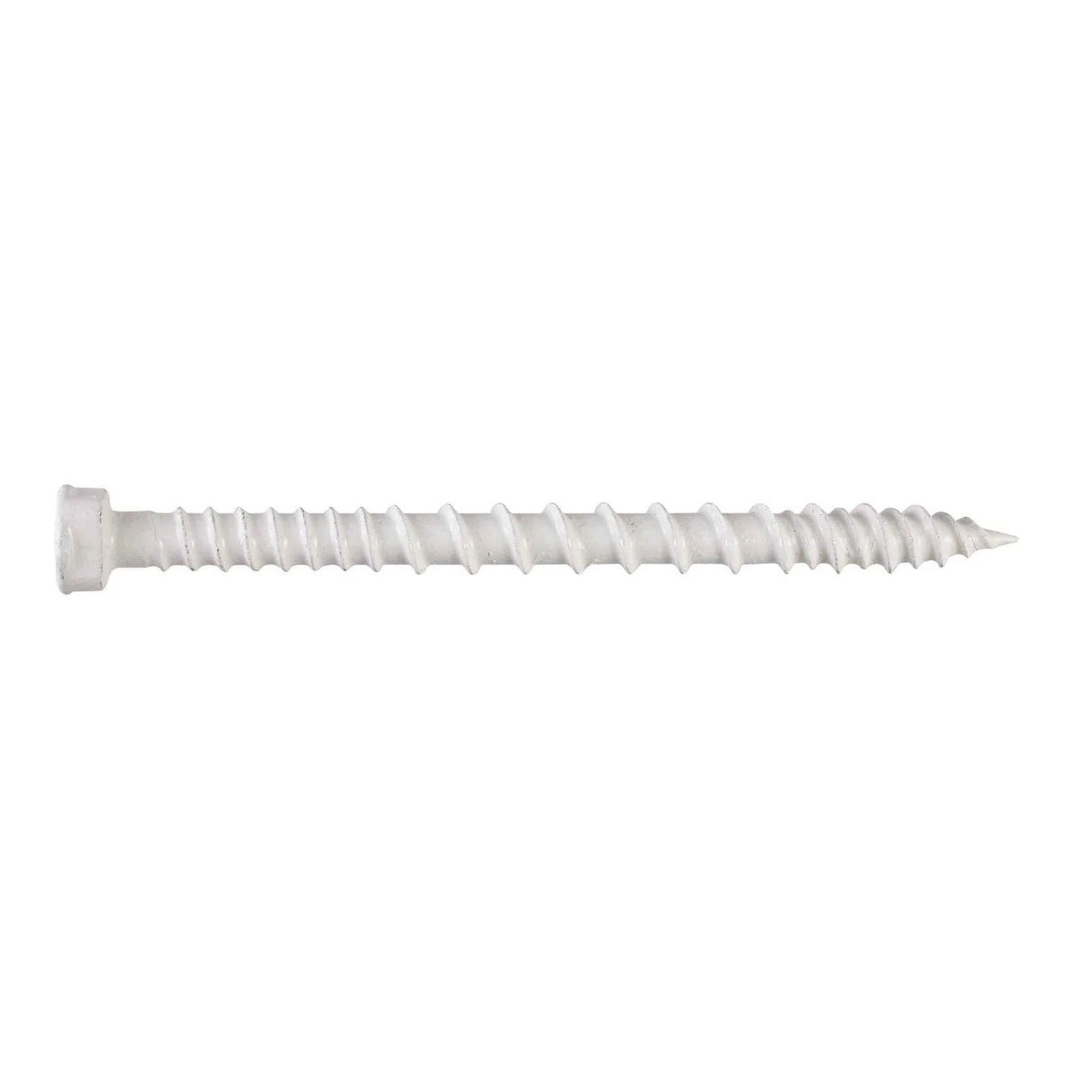 Simpson Strong-Tie TSV214R70WH01 (#8 x 2-1/4") PVC Trim-Board Screw with White Exterior-Grade Coating (70 Pack)