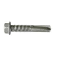 Simpson Strong-Tie X1B1214-3.5K Strong-Drive (#12 x 1") Self-Drilling X Metal Screw - Clear Zinc Coating (3500 Pack)
