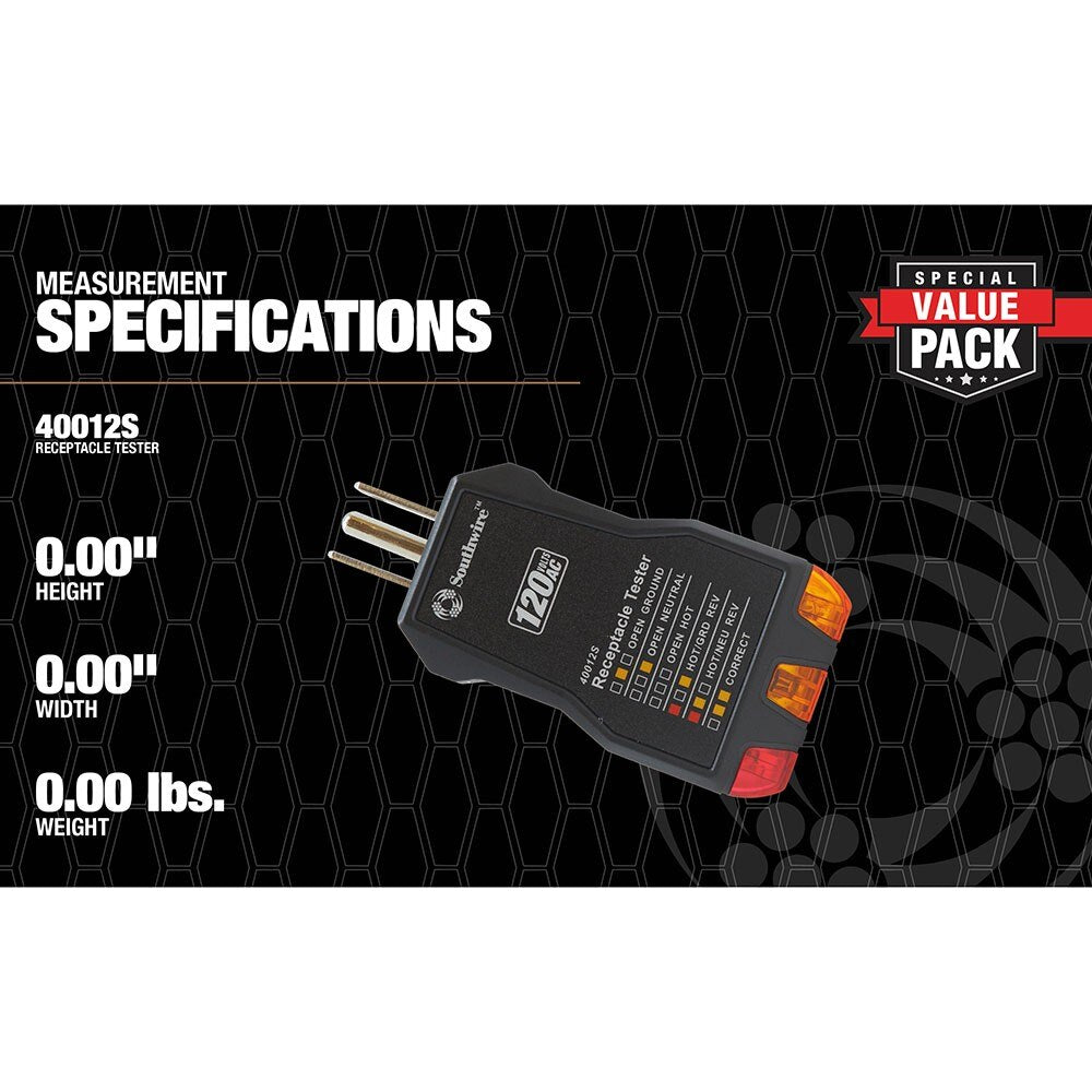 Southwire 10037K Electrical Test Kit - 7