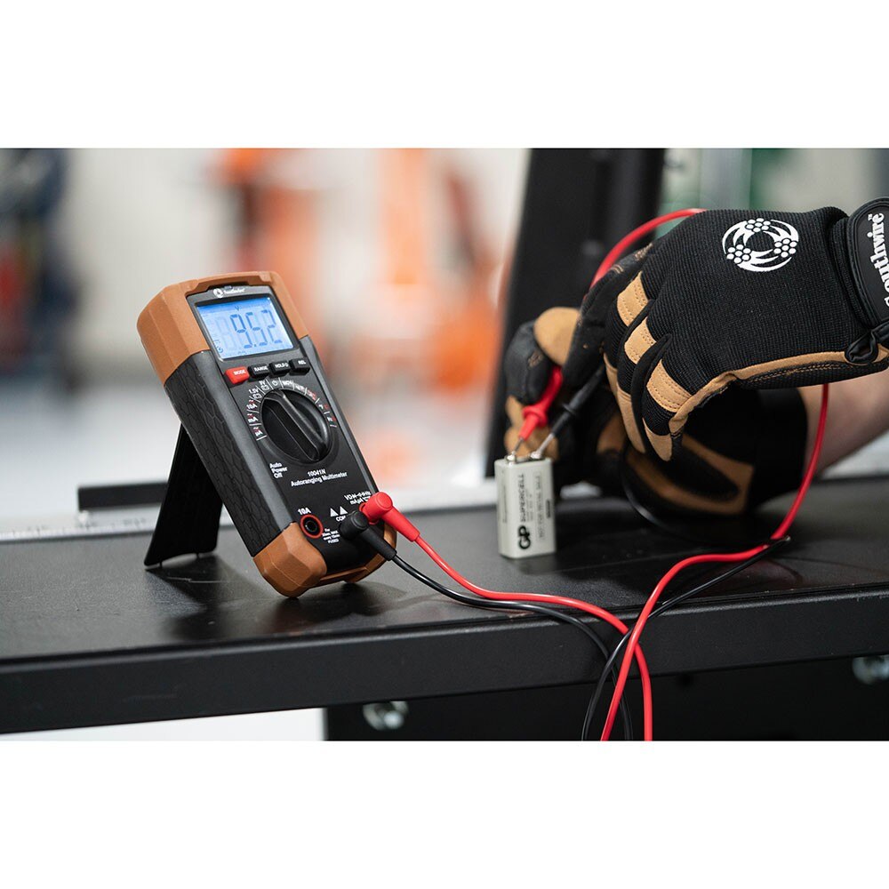 Southwire 10041N Auto-Ranging Digital Multimeter, 600V AC/DC - 10