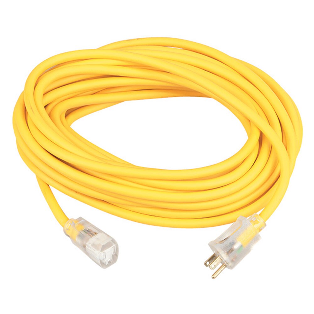 Southwire 1289SW0002 16/3 100' SJEOOW Yellow Polar/Solar Extension Cord