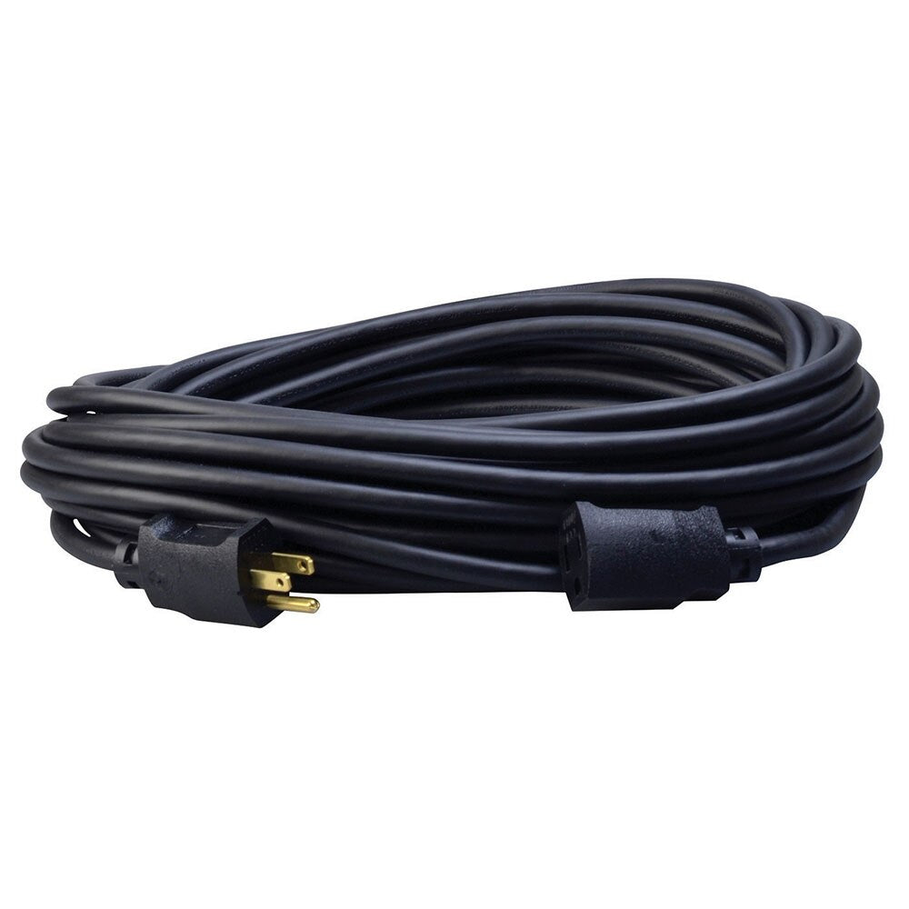 Southwire 1428SW0008 14/3 50' SJEOOW Black Extension Cord
