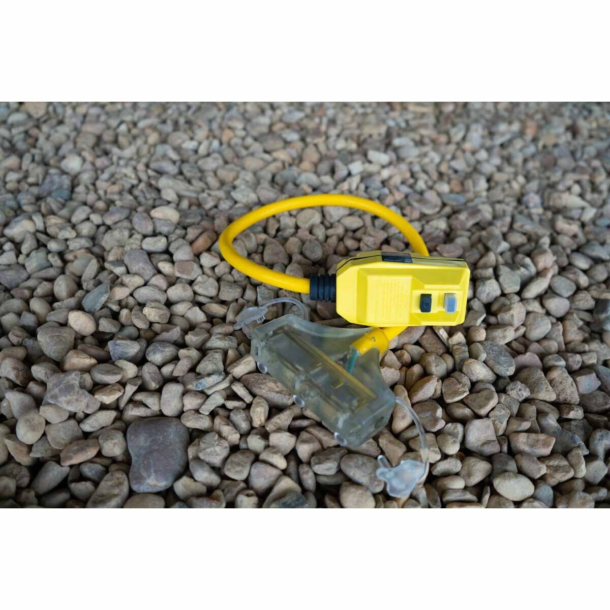 Southwire 14880023-6 Right Angle GFCI Cordset with Tri-Source - 2