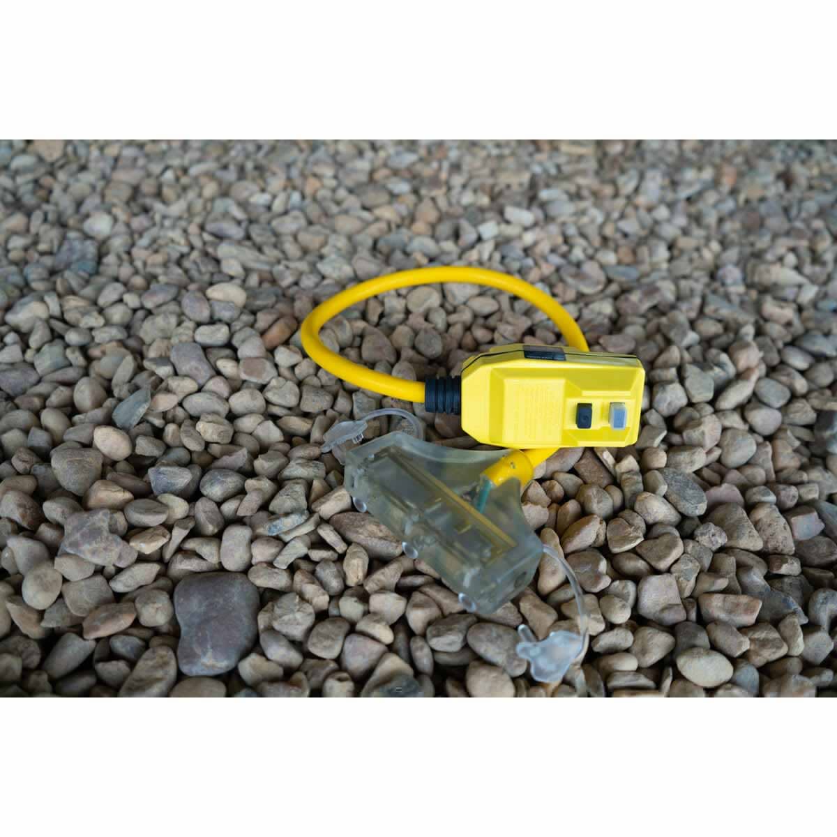 Southwire 14880023-6 Right Angle GFCI Cordset with Tri-Source - 2