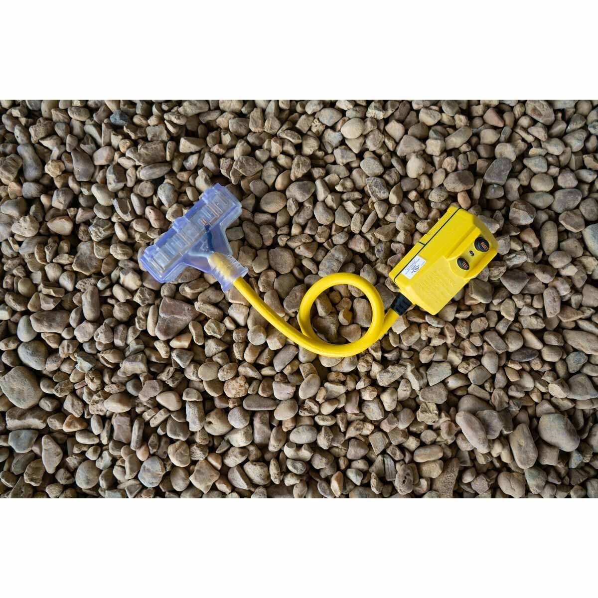 Southwire 14880023-6 Right Angle GFCI Cordset with Tri-Source - 4