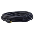 Southwire 1628SW0008 12/3 50' SJEOOW Black Exension Cord with Black End