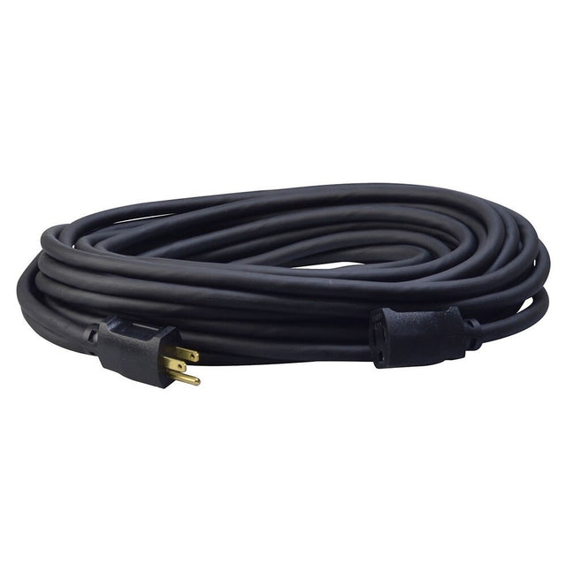 Southwire 1628SW0008 12/3 50' SJEOOW Black Exension Cord with Black End