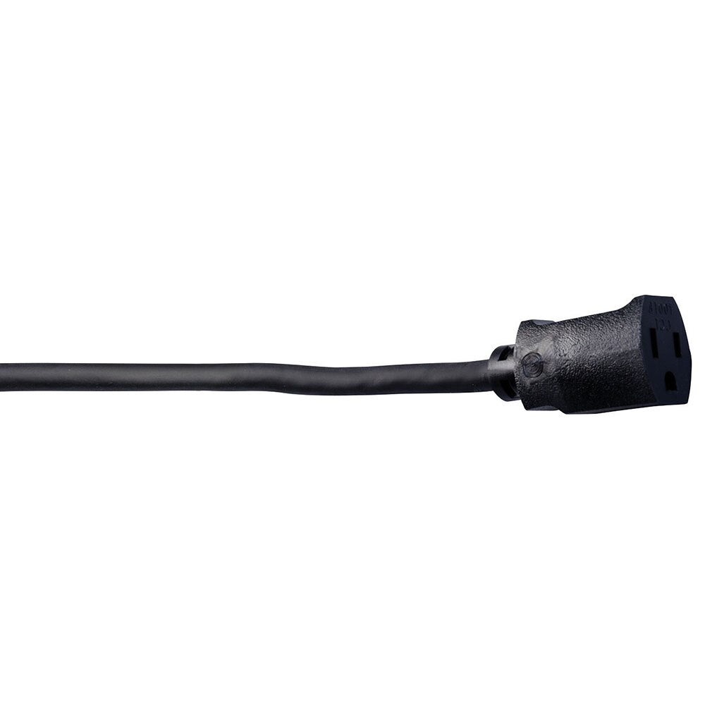 Southwire 1629SW0008 12/3 100' SJEOOW Black Exension Cord - 3