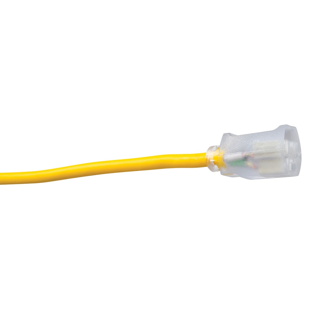 Southwire 1688SW0002 12/3 50' SJEOOW Yellow Polar/Solar Extension Cord - 3