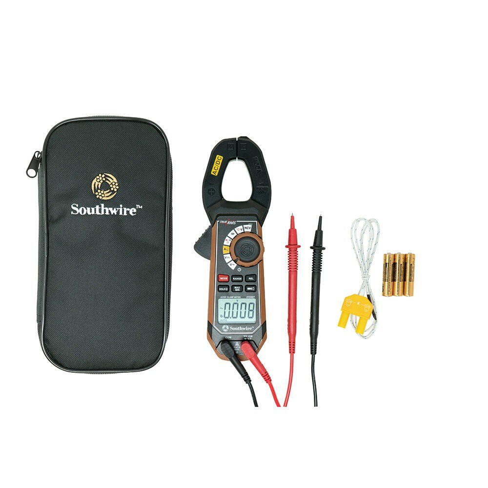 Southwire 21550T Clamp Meter with Built-In NCV Tester - 2