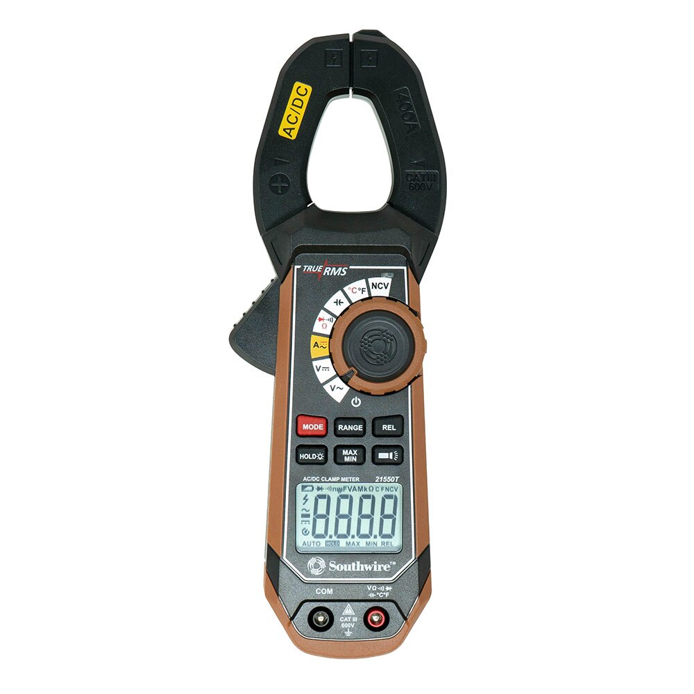 Southwire 21550T Clamp Meter with Built-In NCV Tester - 3