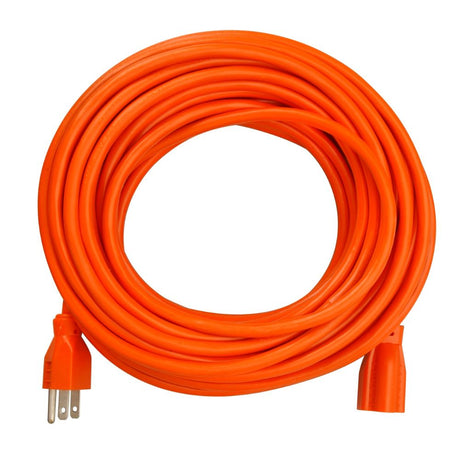 Southwire 2457SW0003 25' Extension Cord, 14/3 Gauge STW, Orange Color
