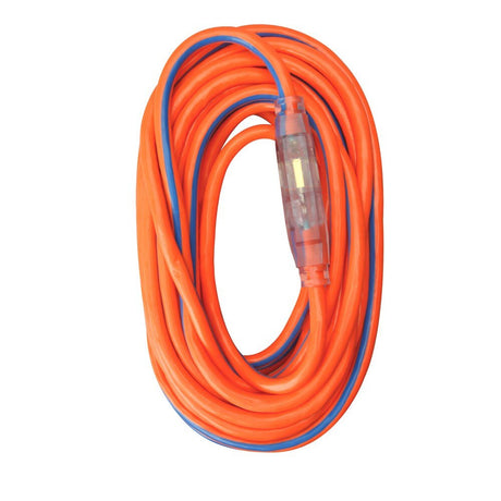 Southwire 2548SW003V 50' 12/3 SJTW Stripes & Cool Colors Outdoor Extension Cord