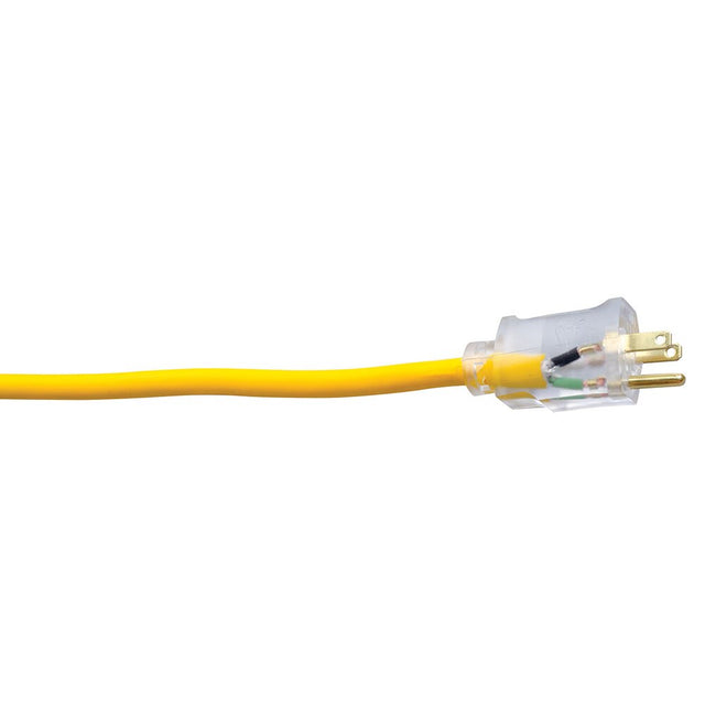 Southwire 3489SW0002 12/3 100' SJEOOW Yellow Polar/Solar Trisource Extension Cord
