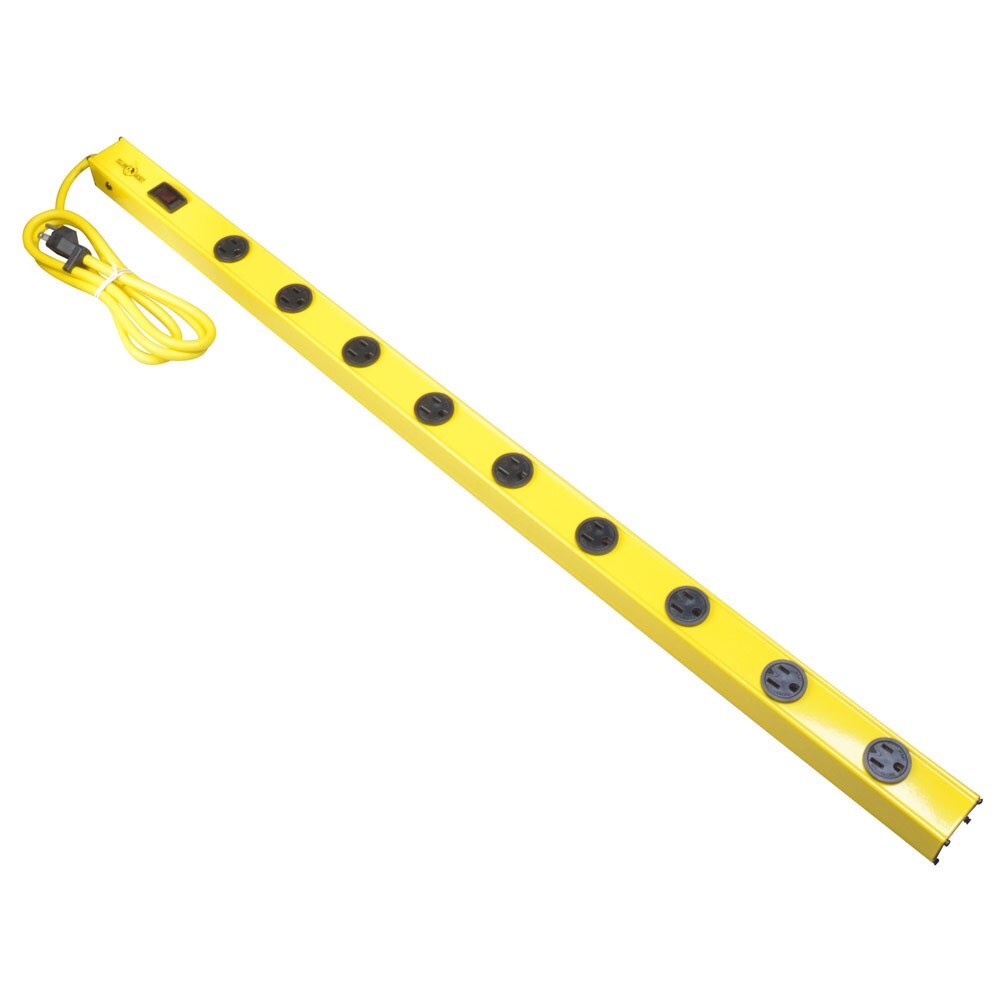 Southwire 5153 9 Outlet 36" Long Metal Power Strip