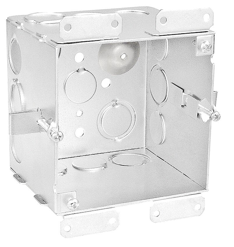 Garvin 52171-OW 4"x2-1/8" Square Cut In Old Work Junction Box