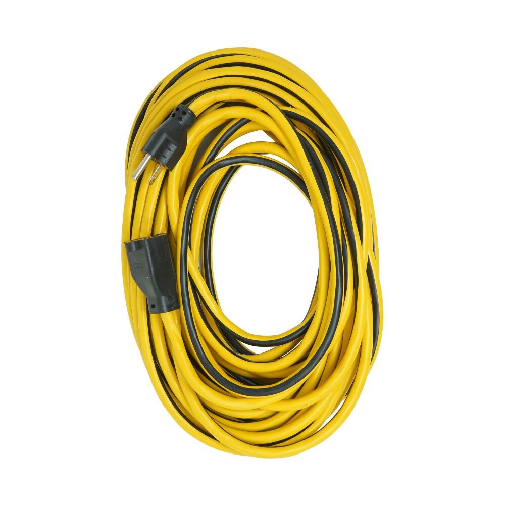 Southwire 521 50' Extension Cord, 14/3 Gauge SJTW, Yellow/Black Color