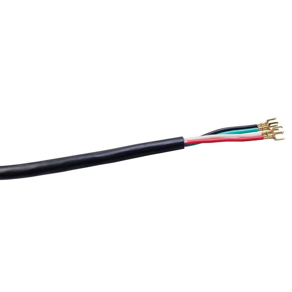 Southwire 9154SW8808 10/4 SRDT 30A Dryer 4' Black Round Cord with NEMA 14-30 Plug - 3