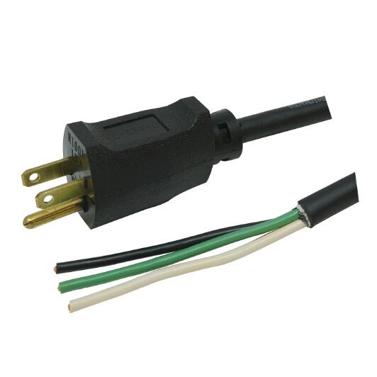 Southwire 9858SW0008 14/3 9' SJEOW Power Supply Cord with NEMA 5-15 Plug - 2