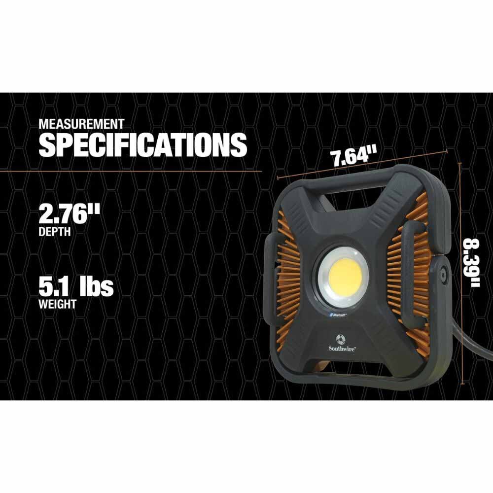 Southwire AL60CSW 6000 Lumen LED Rechargeable Work Light - 5