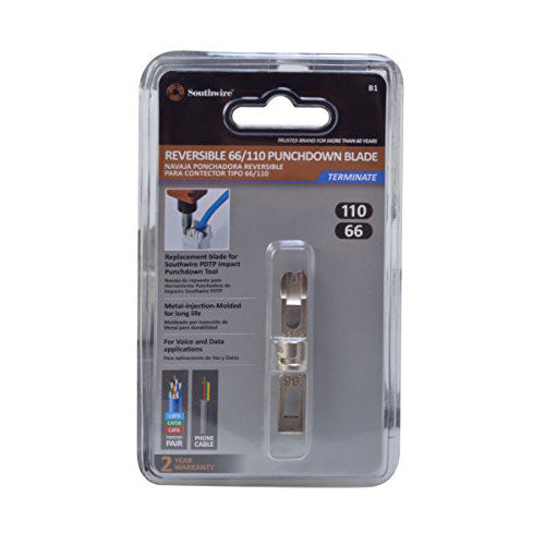 Southwire B1 Southwire B1 Reversible 66/110 Cut-Only Punch Down Blade - 2