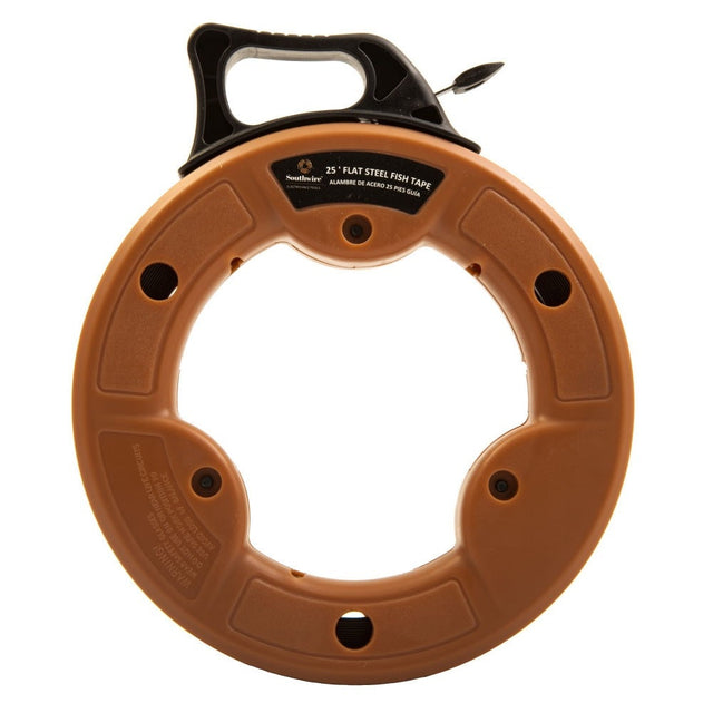Southwire  FTS1/4-25 1/4" 25' Flat Steel Fish Tape