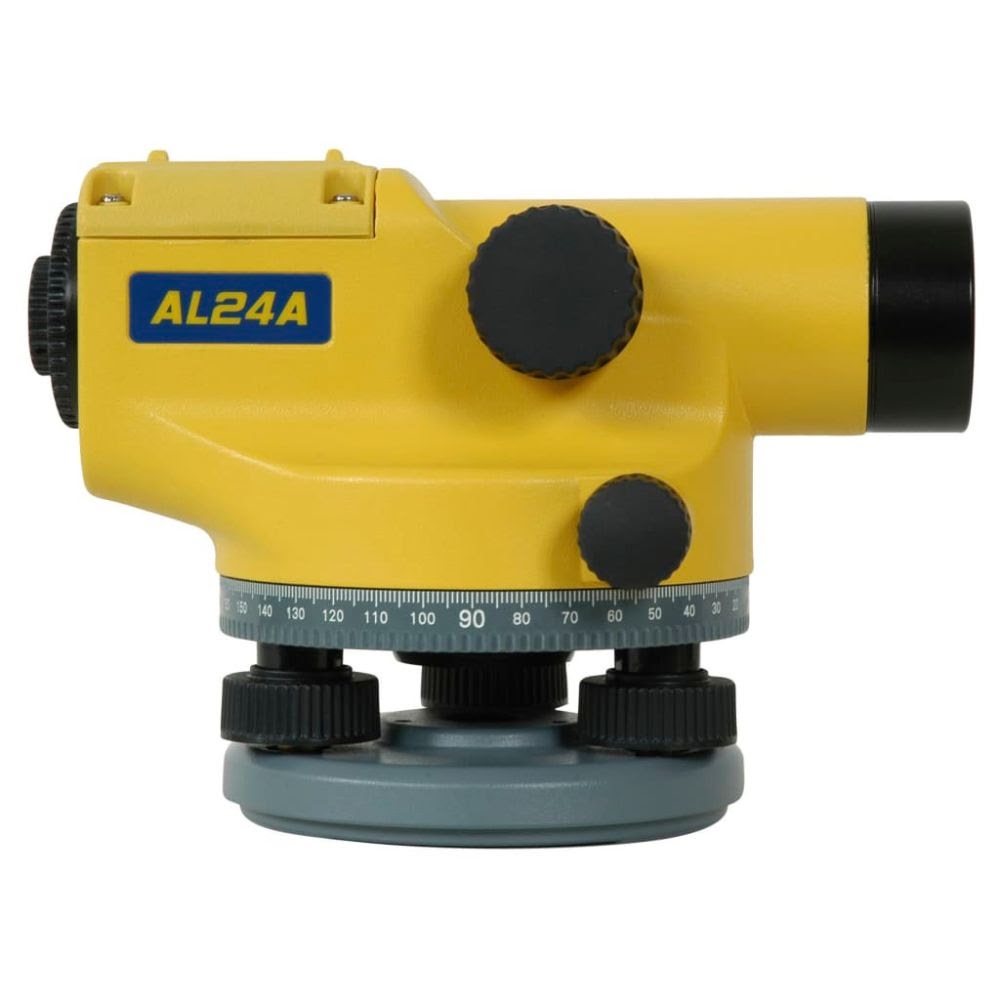 Spectra AL24A-1 24x Air Dampened Automatic Level with Tripod and Rod (Tenths) - 3