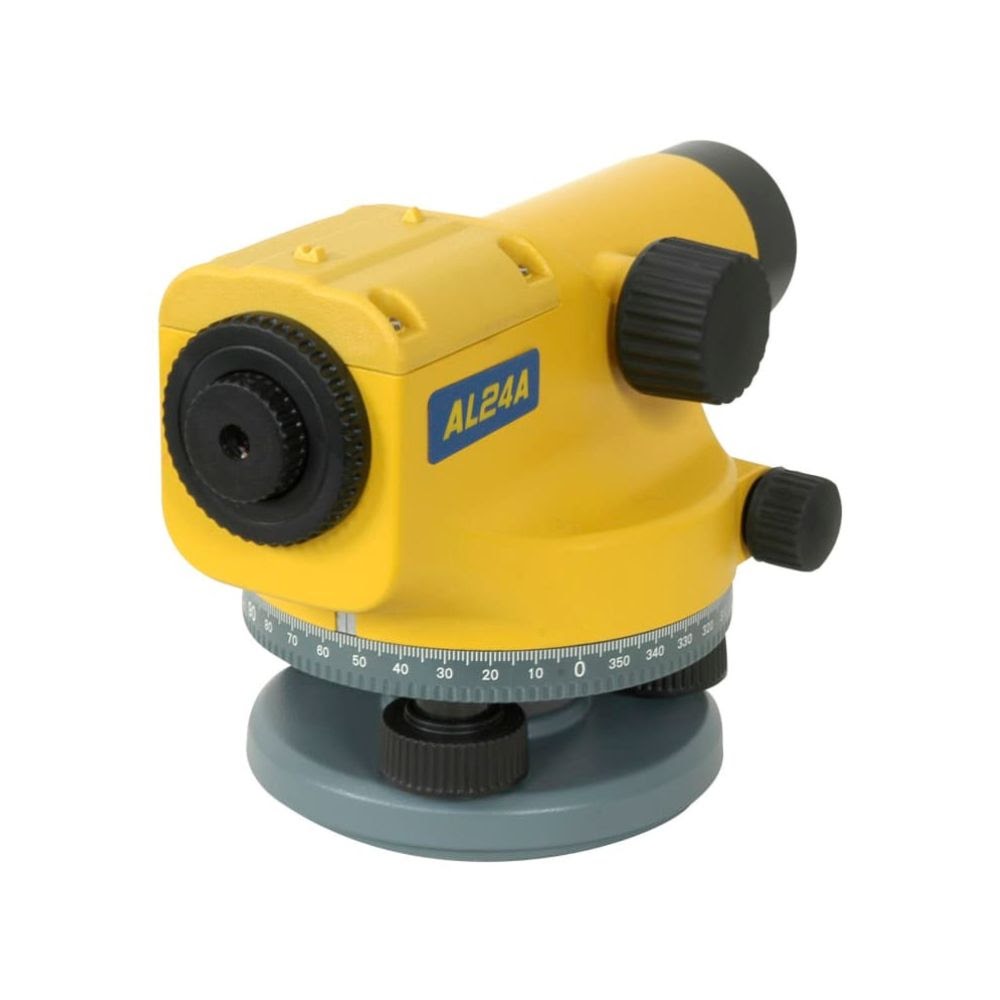 Spectra AL24A-2 24x Air Dampened Automatic Level with Tripod and Rod (Inches) - 4