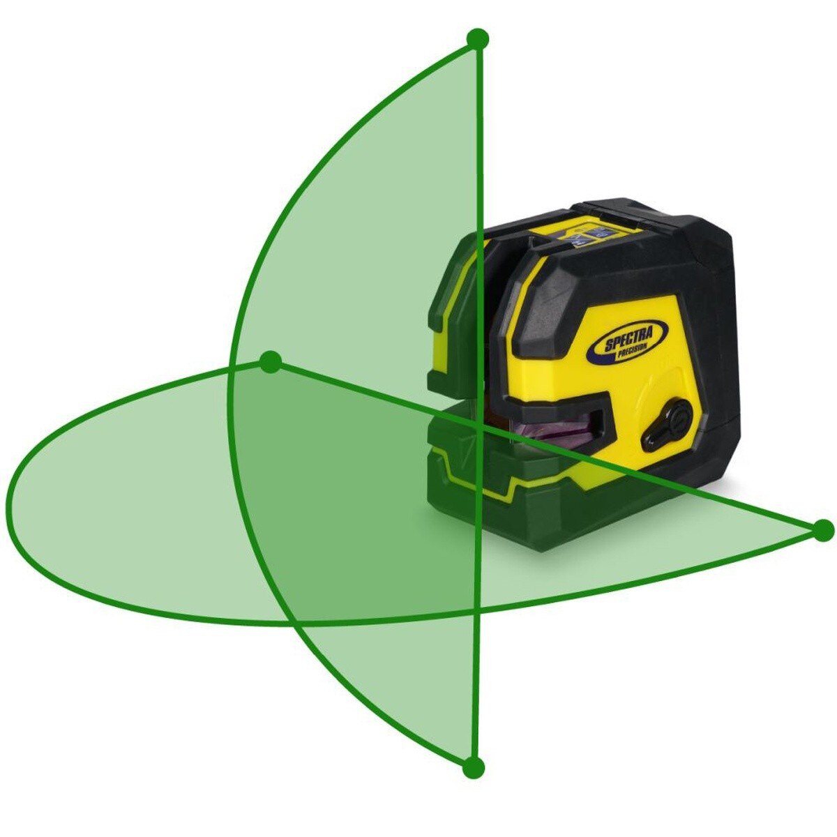 Spectra LT180G Green Crossline and 4 Point Laser Level - 2