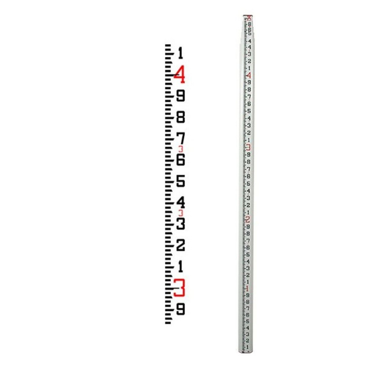 Spectra 98010 SVR 25' Fiberglass Leveling Rod - Tenths