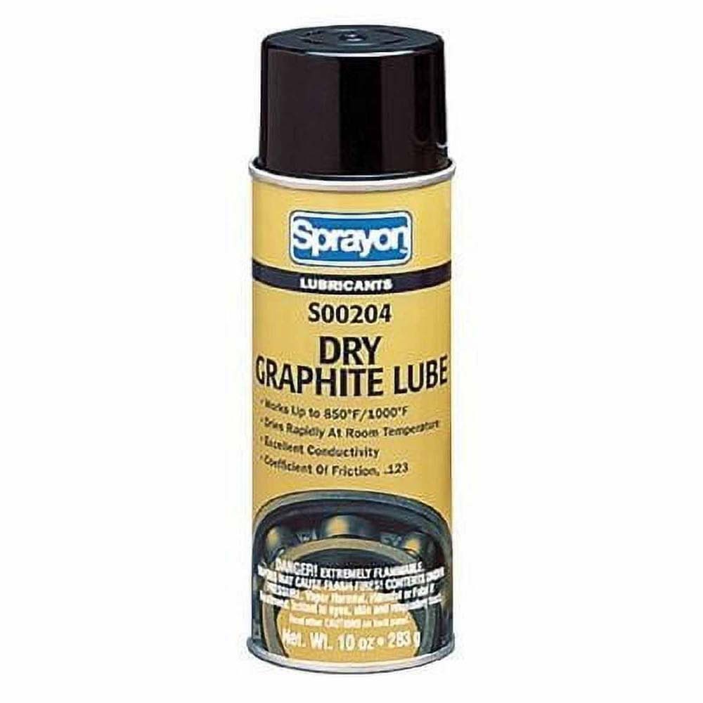 Sprayon SC0204000 Dry Graphite Lube Aerosol Spray (10 oz)