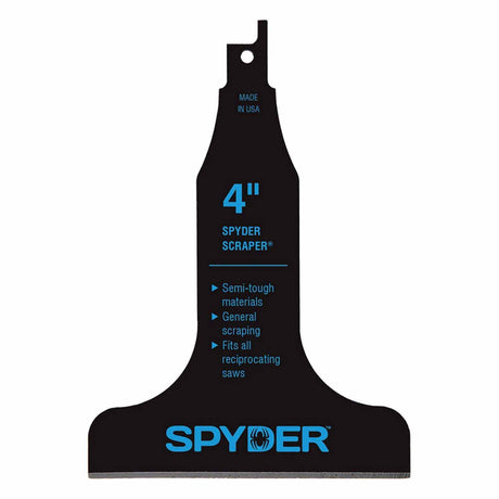 Spyder 00320 4-Inch Scraper Blade Attachment for Reciprocating Saws