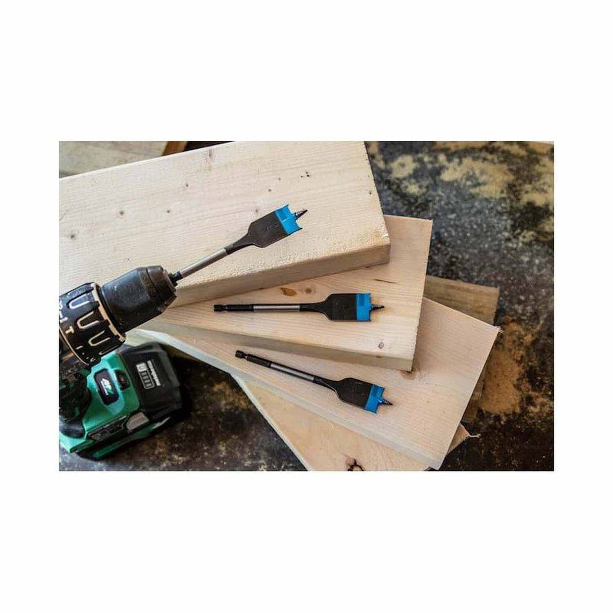 Spyder 11003 1/4-Inch x 6-Inch Spade Bit - 5