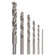 Spyder 11035 6-Piece Assorted Brad Point Twist Drill Bit Set (1/8, 3/16, 1/4, 5/16, 3/8, 1/2-Inch)
