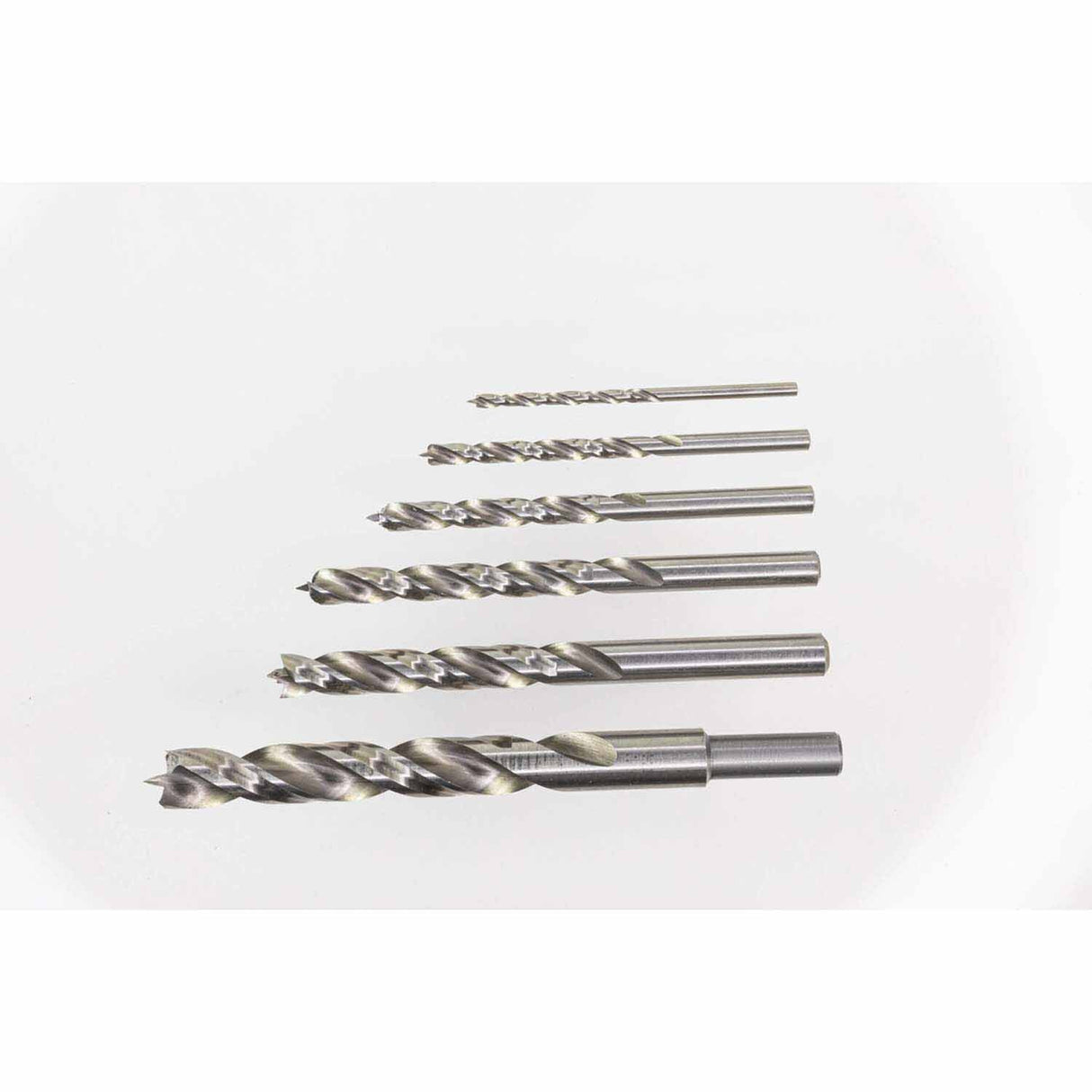 Spyder 11035 6-Piece Assorted Brad Point Twist Drill Bit Set (1/8, 3/16, 1/4, 5/16, 3/8, 1/2-Inch) - 2