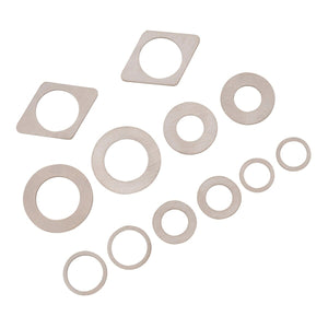 Spyder 13112 Circular Saw Blade Arbor Bushing Adapter Kit for Common Arbor Sizes (12 Piece Kit)