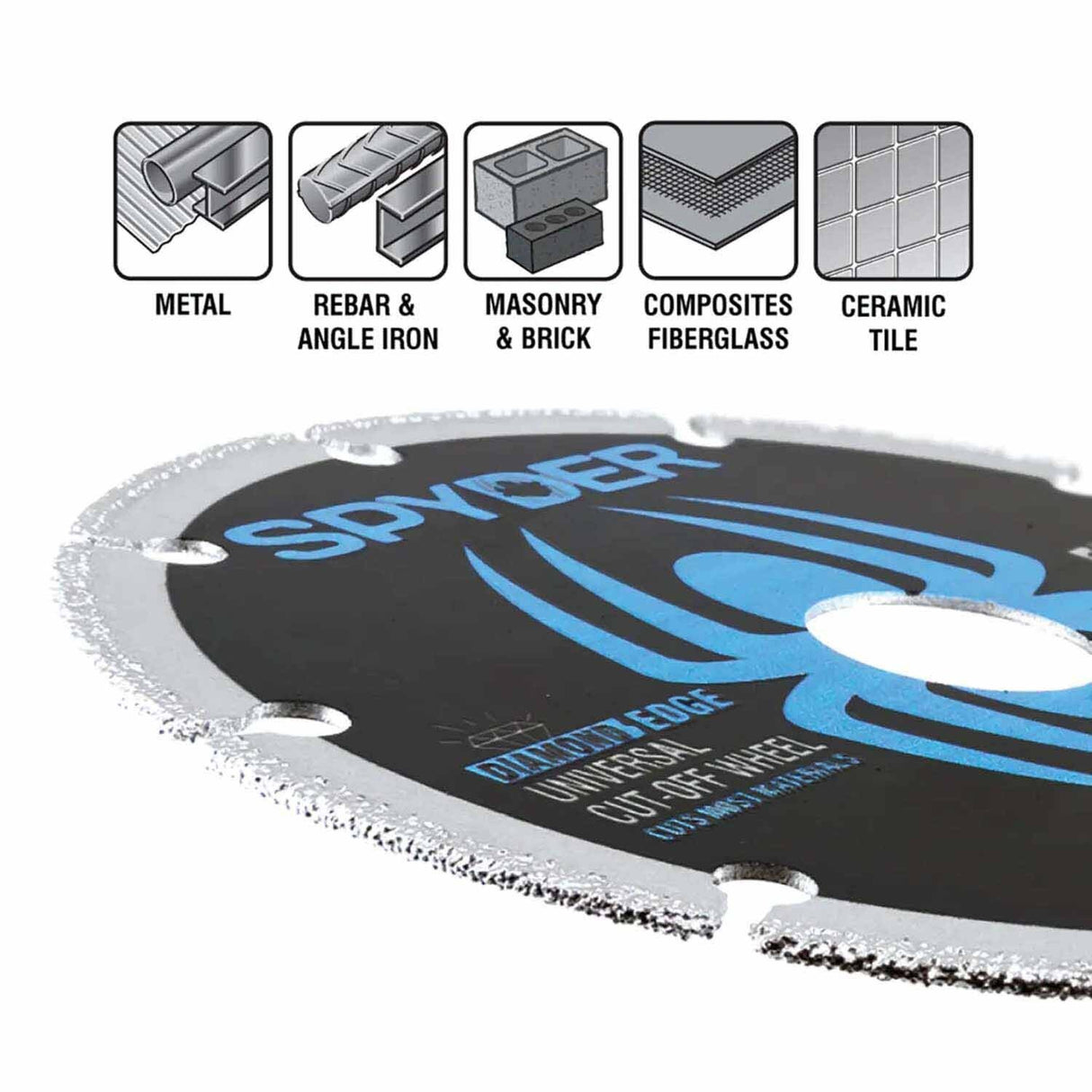 Spyder 14001 Diamond Bite 4.5-Inch Cut-Off Wheel - 3