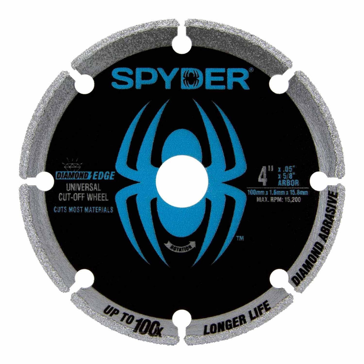 Spyder 14004 Diamond Bite 4-Inch Cut-Off Wheel