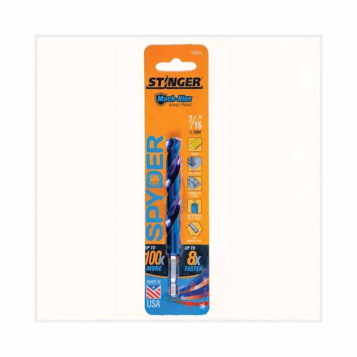 Spyder 19015 7/16-Inch Drill Bit - 2