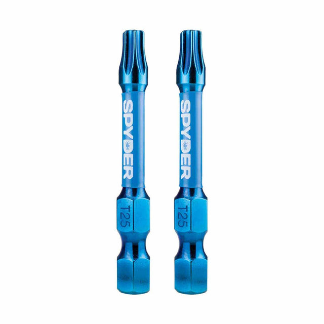 Spyder 19054 2-Inch T25 Impact Driver Bit (2-Pack)