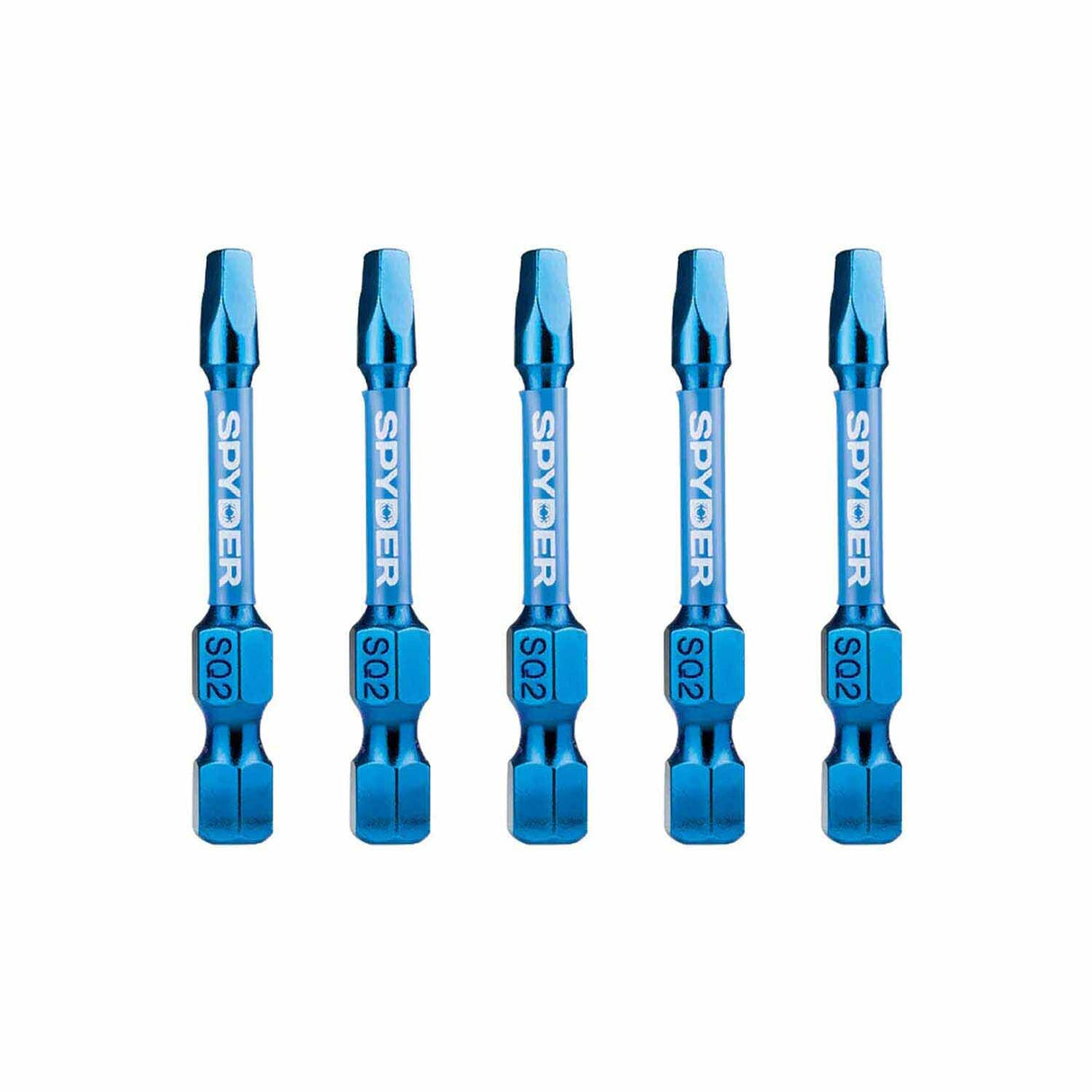 Spyder 19088 2-Inch SQ2 Impact Driver Bit (5-Pack)