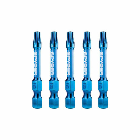Spyder 19089 2-Inch T25 Impact Driver Bit (5-Pack)