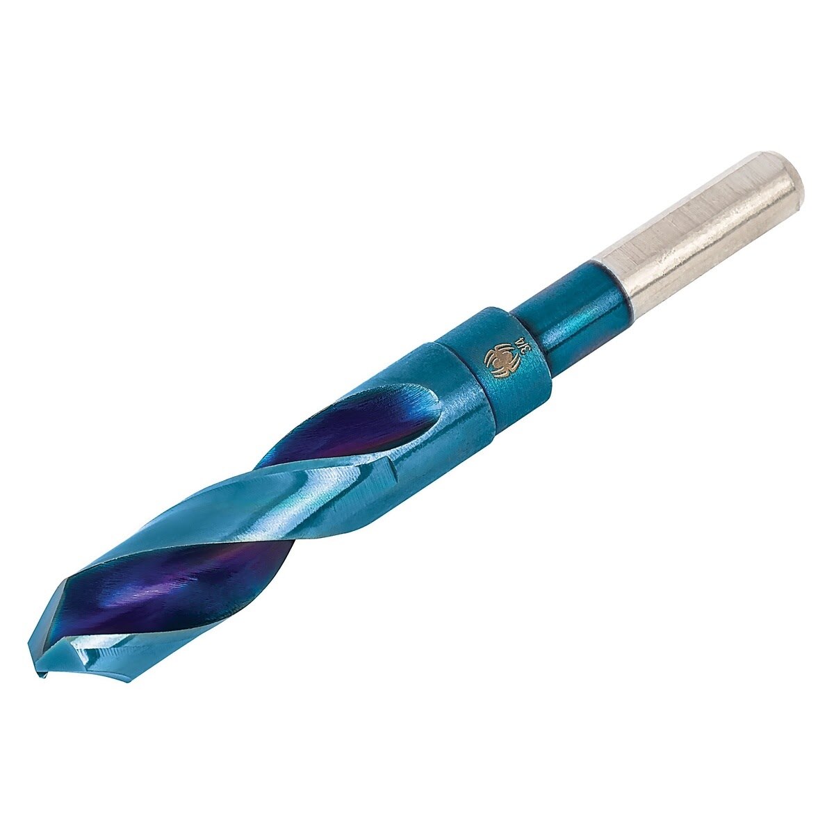 Spyder 19159 3/4 in Mach-Blue Armor Plated S&D Drill Bit with Tri-Flat Shank - 4