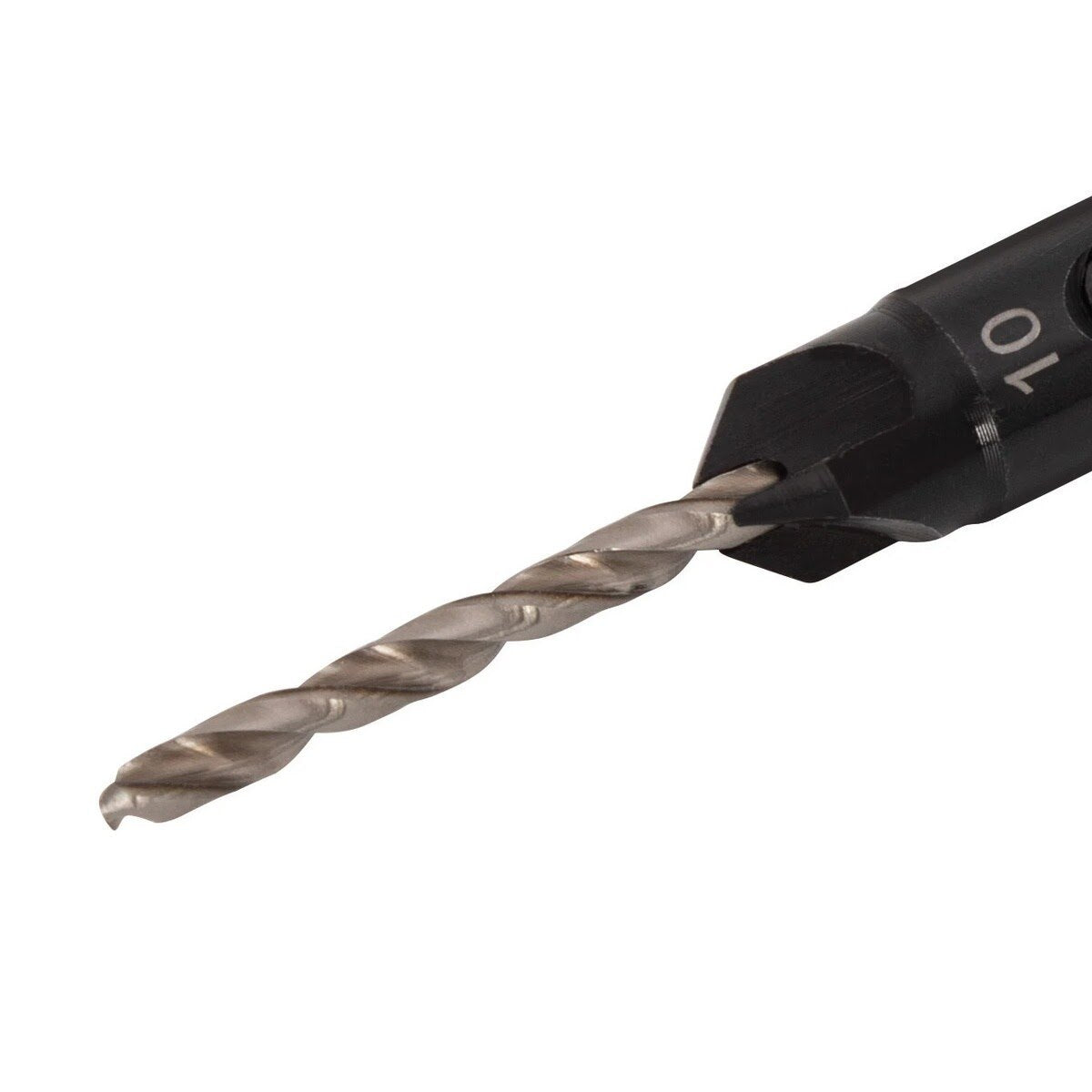 Spyder 19174 1/8" x 1-5/8" HSS Replacement Countersink Drill Bit with 1/4" Hex Shank for No 10 Screws - 2