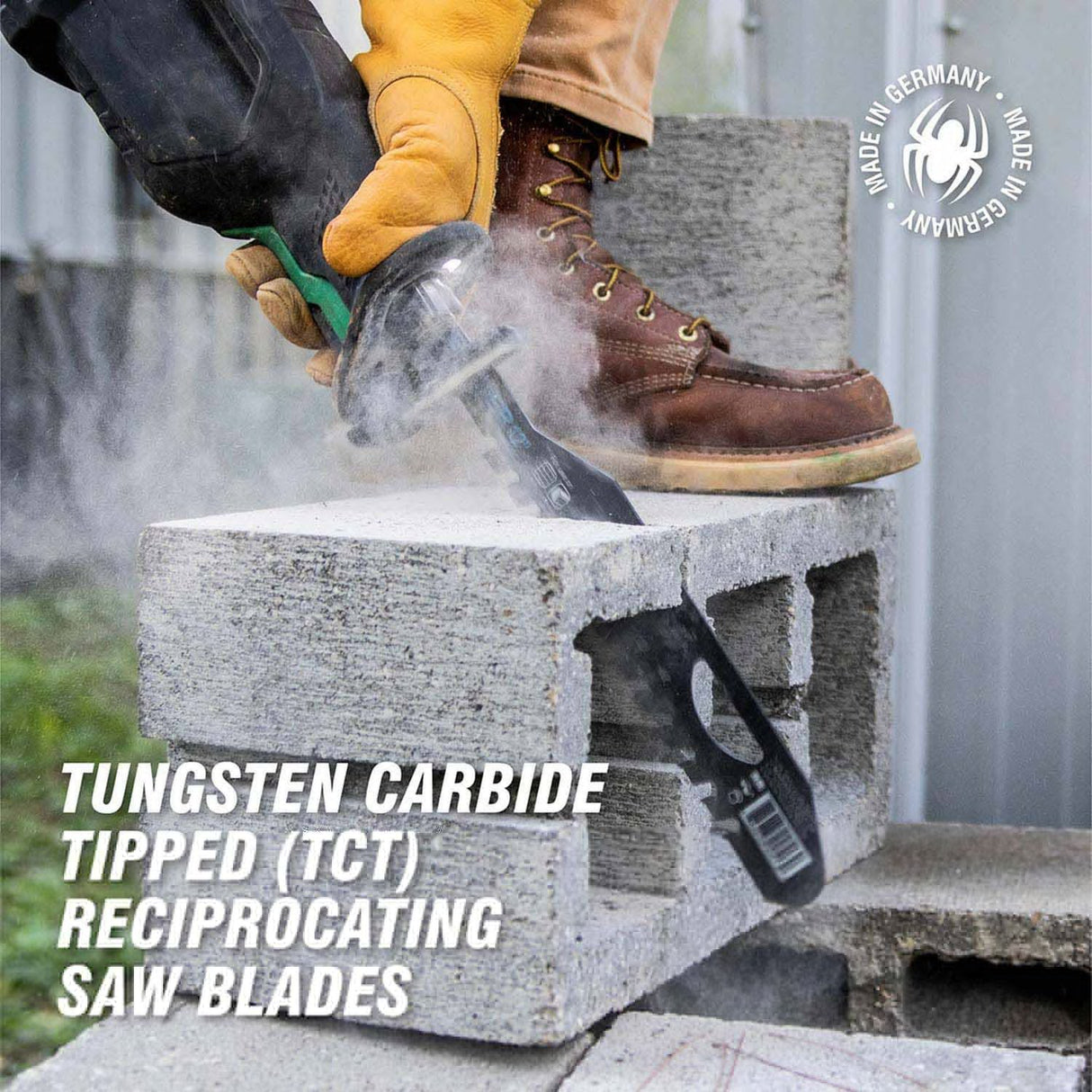 Spyder 200210 12-Inch 2-TPI Demolition TCT Reciprocating Saw Blade - 4